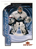 Alfie Michaud - Vancouver Canucks - MVP Prospects (NHL Hockey Card) 2000-01 Upper Deck MVP # 207 Mint