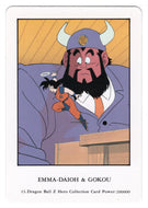 Emme-Daioh & Gokou (Trading Card) 2000 Dragon Ball Z Hero Collection # 13 - Artbox - Mint