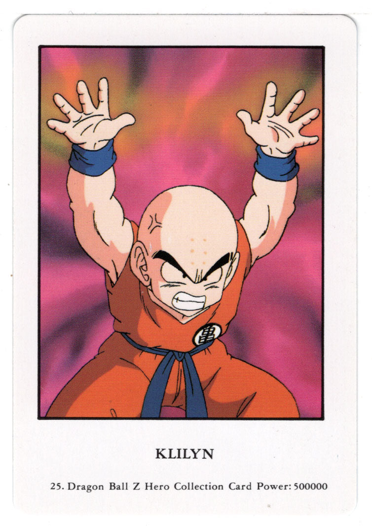 Kryllin (Trading Card) 2000 Dragon Ball Z Hero Collection # 25 - Artbox - Mint