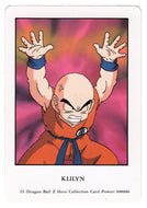 Kryllin (Trading Card) 2000 Dragon Ball Z Hero Collection # 25 - Artbox - Mint