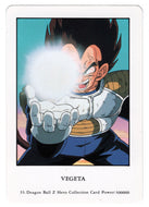 Vegeta (Trading Card) 2000 Dragon Ball Z Hero Collection # 33 - Artbox - Mint