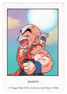 Kryllin (Trading Card) 2000 Dragon Ball Z Hero Collection # 37 - Artbox - Mint