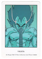 Vegeta (Trading Card) 2000 Dragon Ball Z Hero Collection # 46 - Artbox - Mint