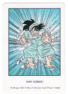 Son Gokou (Trading Card) 2000 Dragon Ball Z Hero Collection # 50 - Artbox - Mint