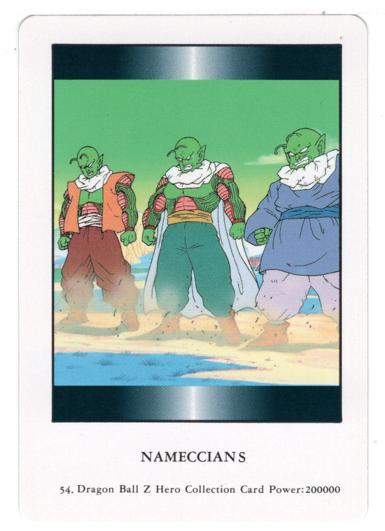 Namekians (Trading Card) 2000 Dragon Ball Z Hero Collection # 54 - Artbox - Mint