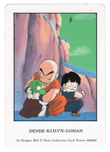 Dende - Kryllin - Gohan (Trading Card) 2000 Dragon Ball Z Hero Collection # 56 - Artbox - Mint