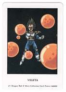 Vegeta (Trading Card) 2000 Dragon Ball Z Hero Collection # 67 - Artbox - Mint