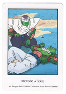 Piccolo and Nail (Trading Card) 2000 Dragon Ball Z Hero Collection # 81 - Artbox - Mint