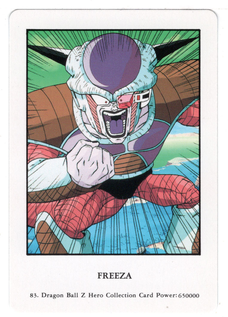 Freeza (Trading Card) 2000 Dragon Ball Z Hero Collection # 83 - Artbox - Mint