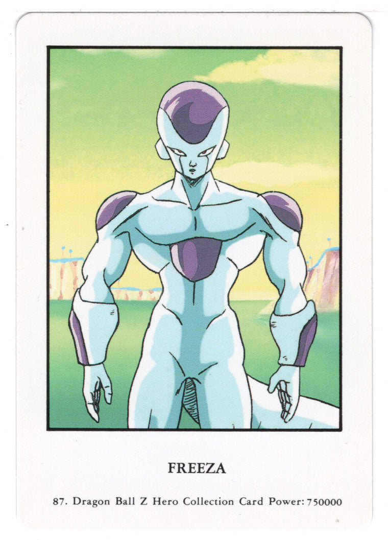 Freeza (Trading Card) 2000 Dragon Ball Z Hero Collection # 87 - Artbox - Mint