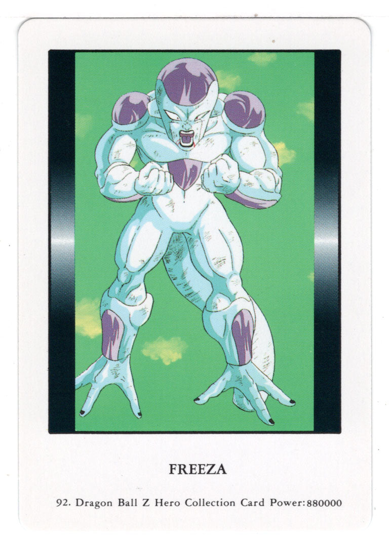 Freeza (Trading Card) 2000 Dragon Ball Z Hero Collection # 92 - Artbox - Mint