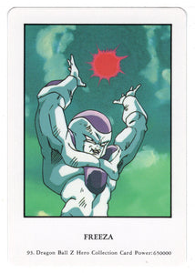 Freeza (Trading Card) 2000 Dragon Ball Z Hero Collection # 93 - Artbox - Mint