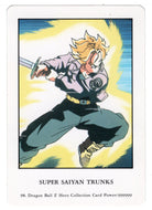 Super Saiyan Trunks (Trading Card) 2000 Dragon Ball Z Hero Collection # 98 - Artbox - Mint