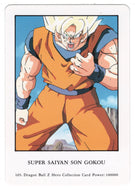 Super Saiyan Son Gokou (Trading Card) 2000 Dragon Ball Z Hero Collection # 105 - Artbox - Mint