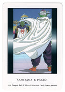 Kami-Sama and Piccolo (Trading Card) 2000 Dragon Ball Z Hero Collection # 113 - Artbox - Mint