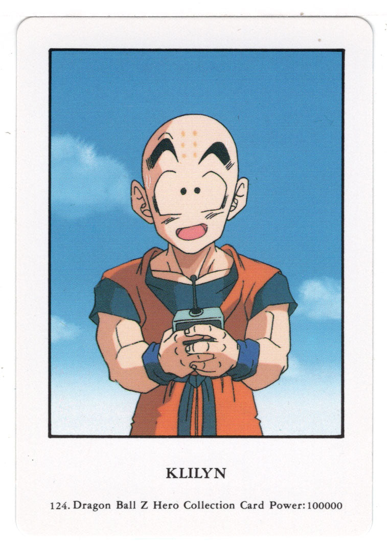 Kryllin (Trading Card) 2000 Dragon Ball Z Hero Collection # 124 - Artbox - Mint