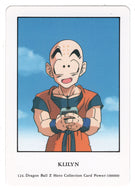 Kryllin (Trading Card) 2000 Dragon Ball Z Hero Collection # 124 - Artbox - Mint