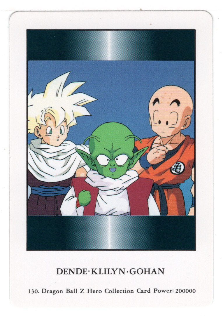 Dende - Kryllin - Gohan (Trading Card) 2000 Dragon Ball Z Hero Collection # 130 - Artbox - Mint