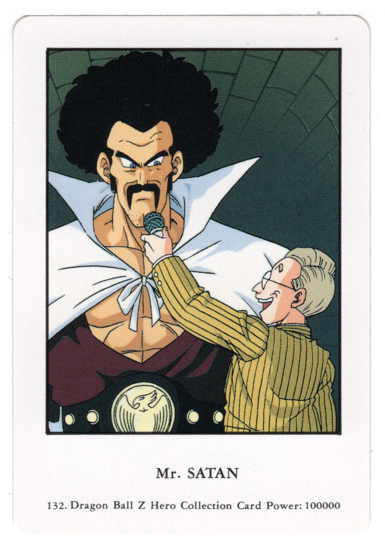 Mr. Satan (Trading Card) 2000 Dragon Ball Z Hero Collection # 132