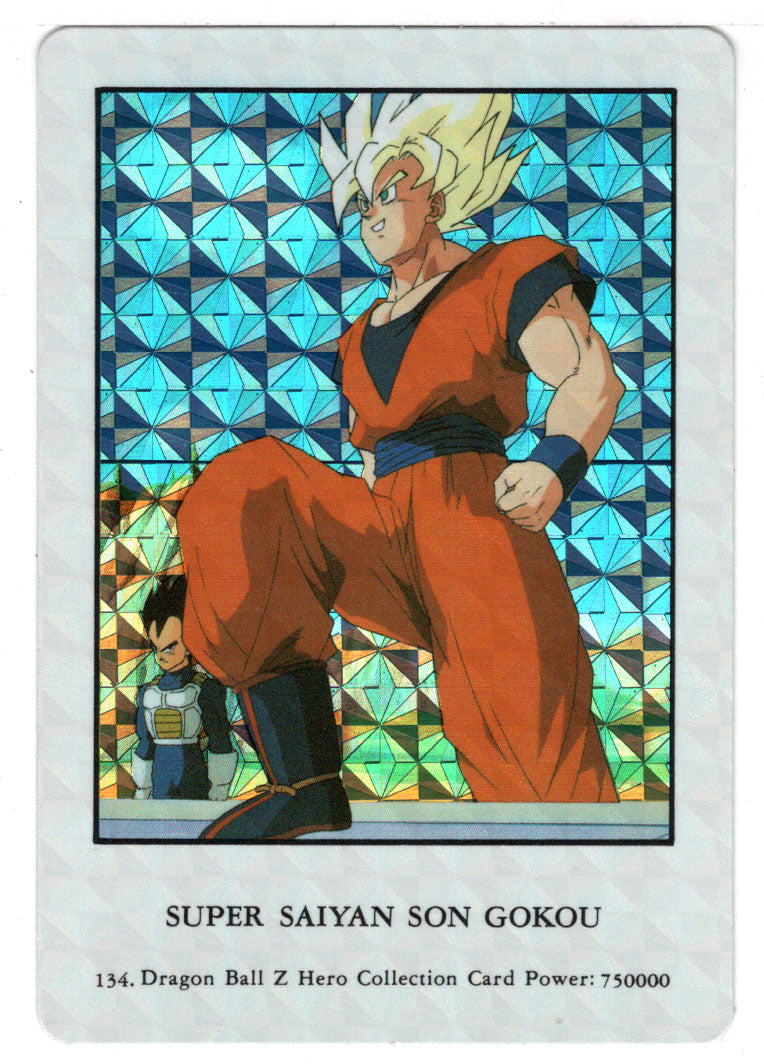 Super Saiyan Son Gokou (Trading Card) 2000 Dragon Ball Z Hero