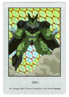 Cell (Trading Card) 2000 Dragon Ball Z Hero Collection PRISM # 147 - Artbox - Mint