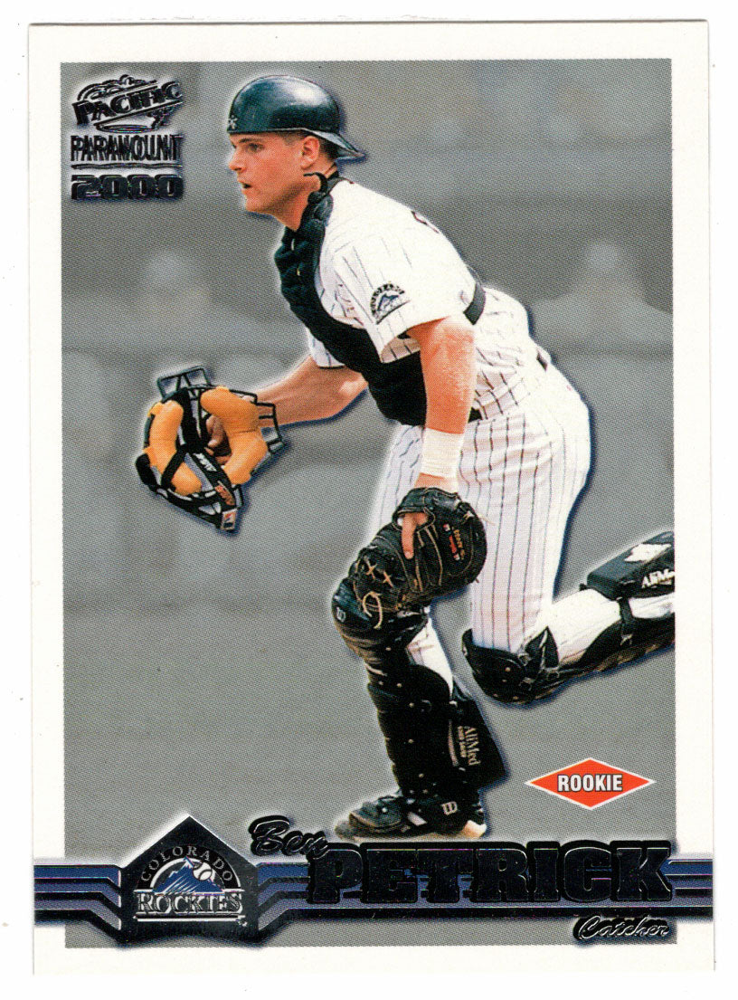 Ben Petrick - Colorado Rockies (MLB Baseball Card) 2000 Pacific Paramount # 81 Mint