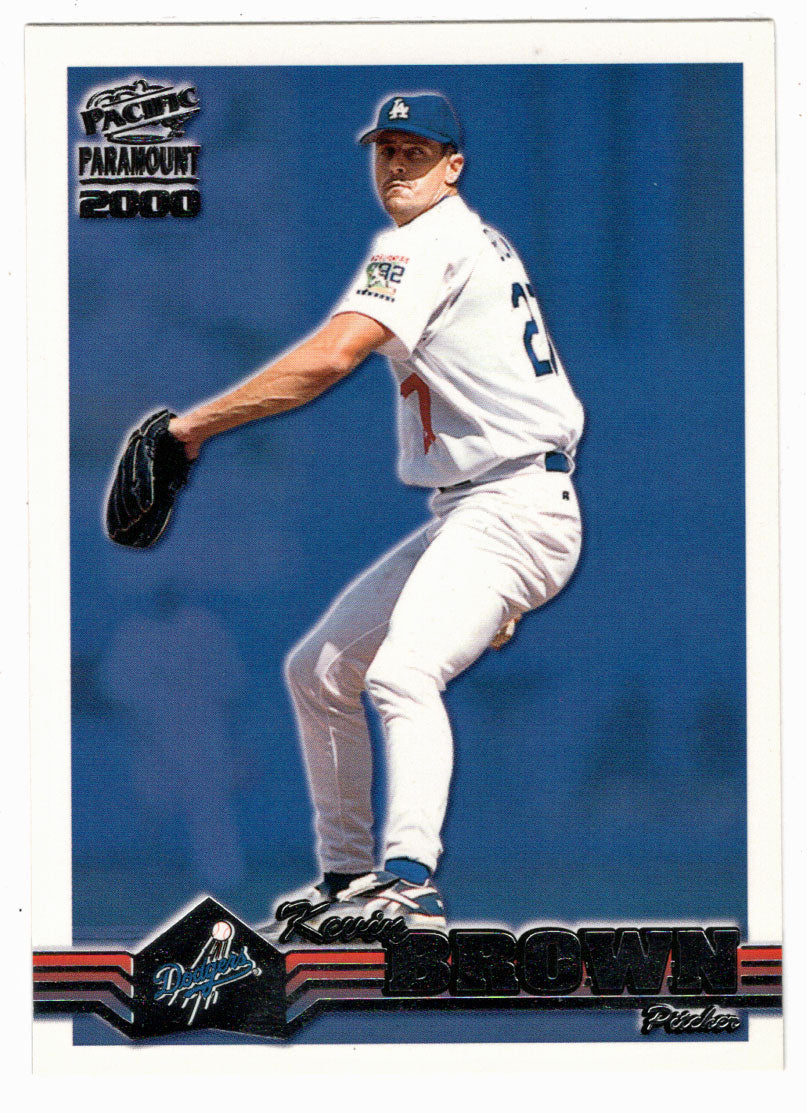 Kevin Brown - Los Angeles Dodgers (MLB Baseball Card) 2000 Pacific Paramount # 116 Mint