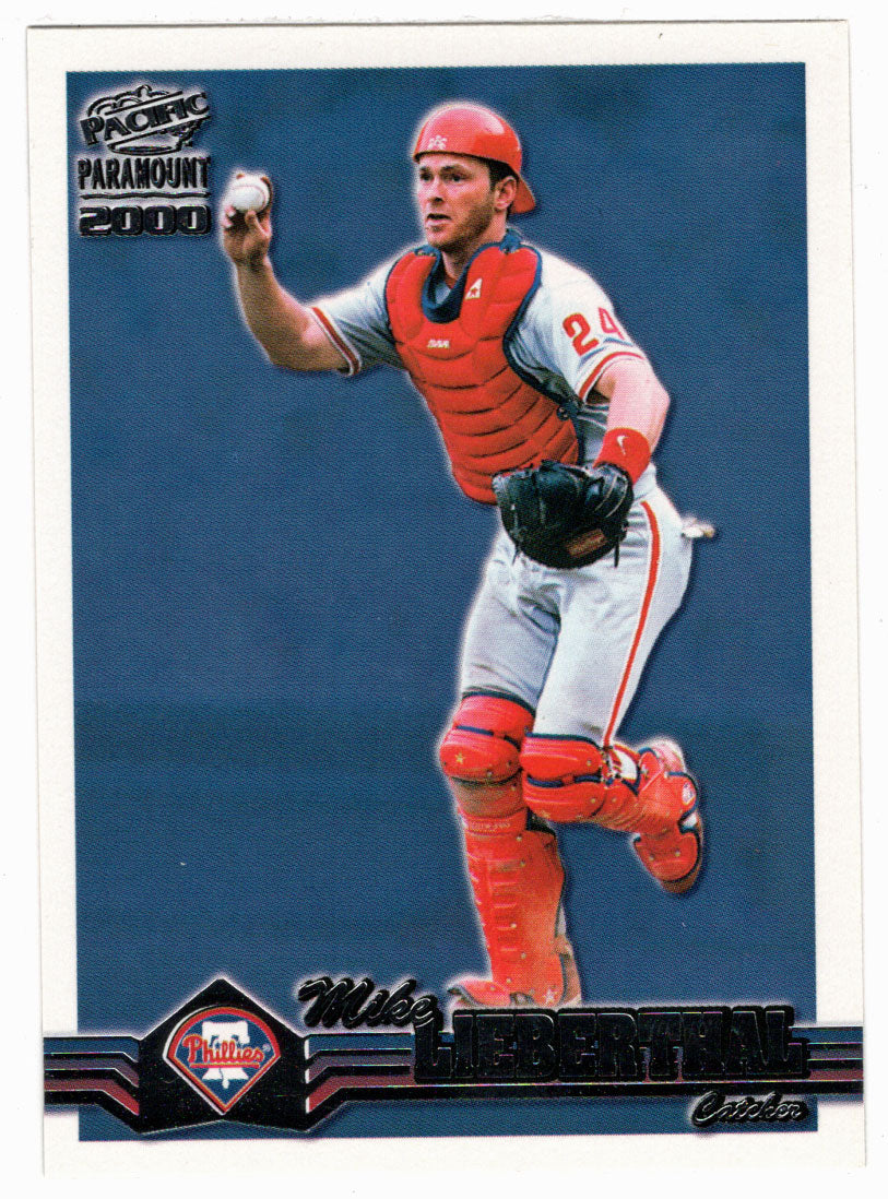 Mike Lieberthal - Philadelphia Phillies (MLB Baseball Card) 2000 Pacific Paramount # 180 Mint