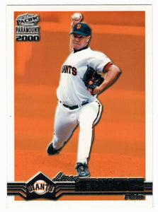 Livan Hernandez - San Francisco Giants (MLB Baseball Card) 2000 Pacific Paramount # 213 Mint