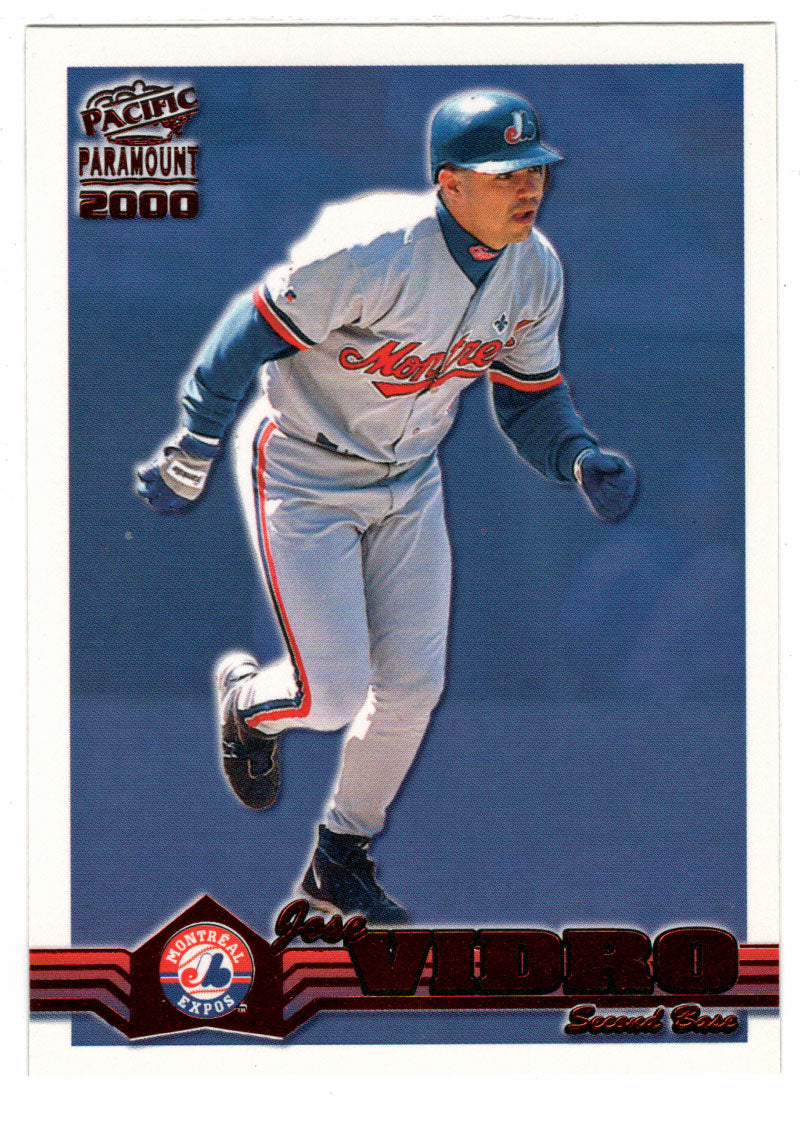 Jose Vidro - Montreal Expos (MLB Baseball Card) 2000 Pacific Paramount Copper # 144 Mint