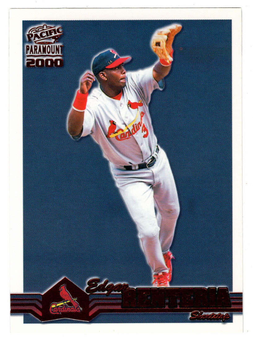 Edgar Renteria - St. Louis Cardinals (MLB Baseball Card) 2000 Pacific Paramount Copper # 199 Mint