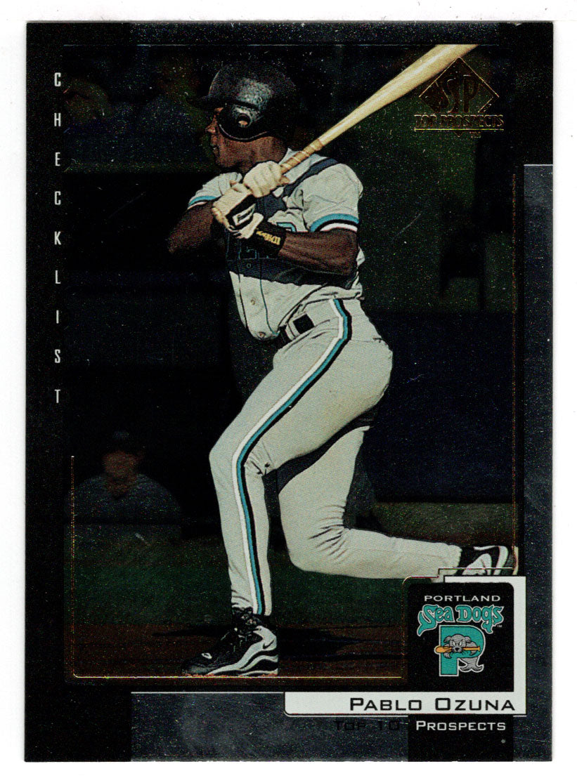 Pablo Ozuna (MLB Baseball Card) 2000 Upper Deck SP Top Prospects # 4 Mint