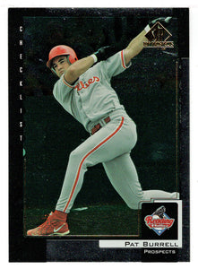 Pat Burrell (MLB Baseball Card) 2000 Upper Deck SP Top Prospects # 9 Mint