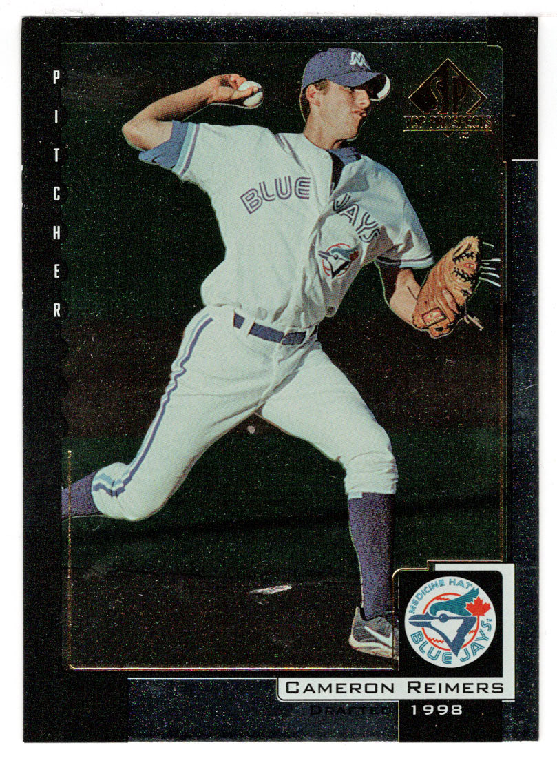 Cameron Reimers (MLB Baseball Card) 2000 Upper Deck SP Top Prospects # 30 Mint