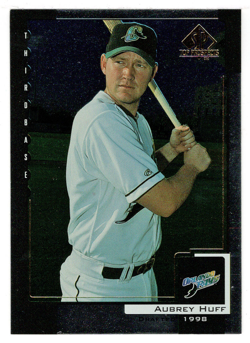 Aubrey Huff (MLB Baseball Card) 2000 Upper Deck SP Top Prospects # 52 Mint