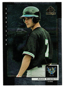 Adam Everett (MLB Baseball Card) 2000 Upper Deck SP Top Prospects # 102 Mint