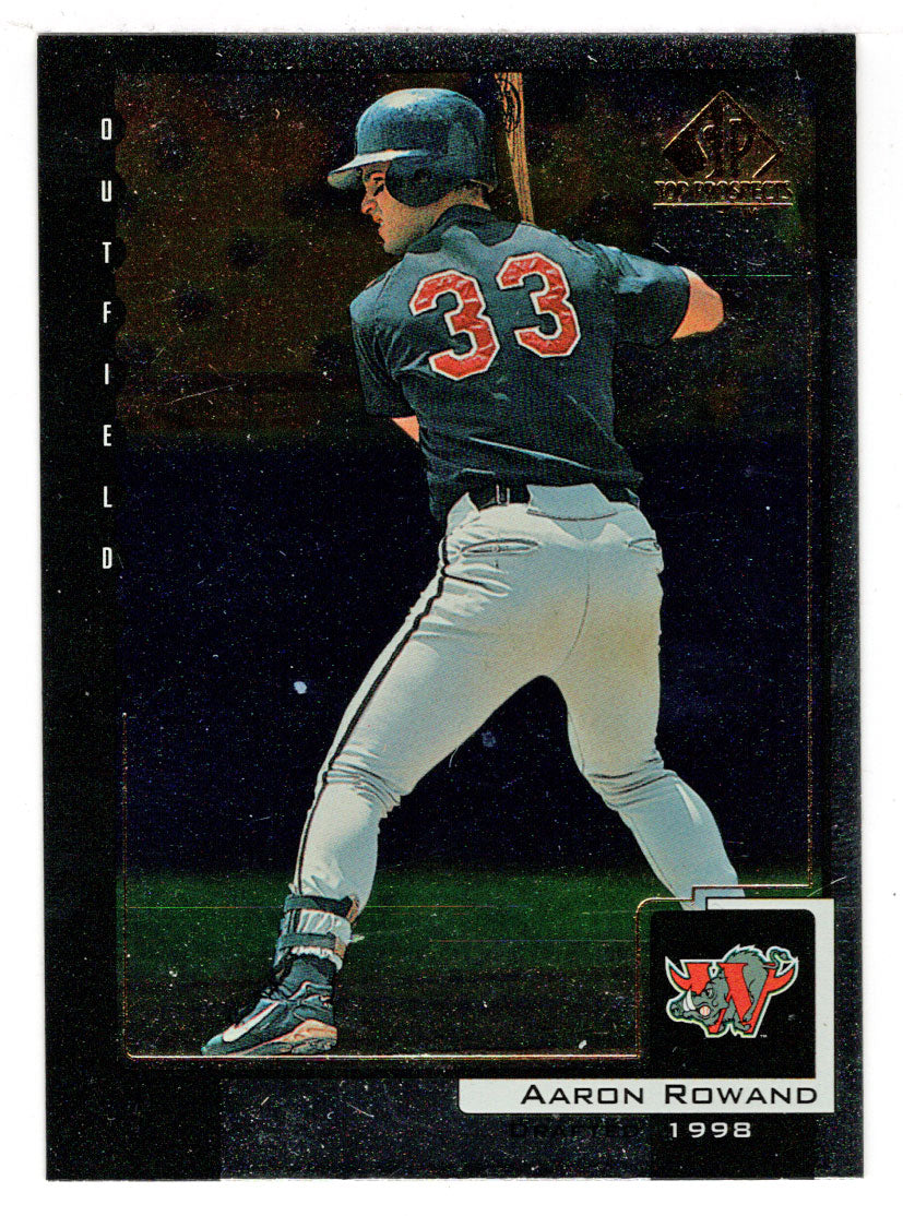 Aaron Rowand (MLB Baseball Card) 2000 Upper Deck SP Top Prospects # 129 Mint