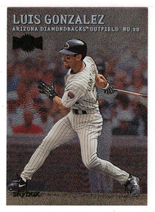 Luis Gonzalez - Arizona Diamondbacks (MLB Baseball Card) 2000 Skybox Metal # 15 Mint