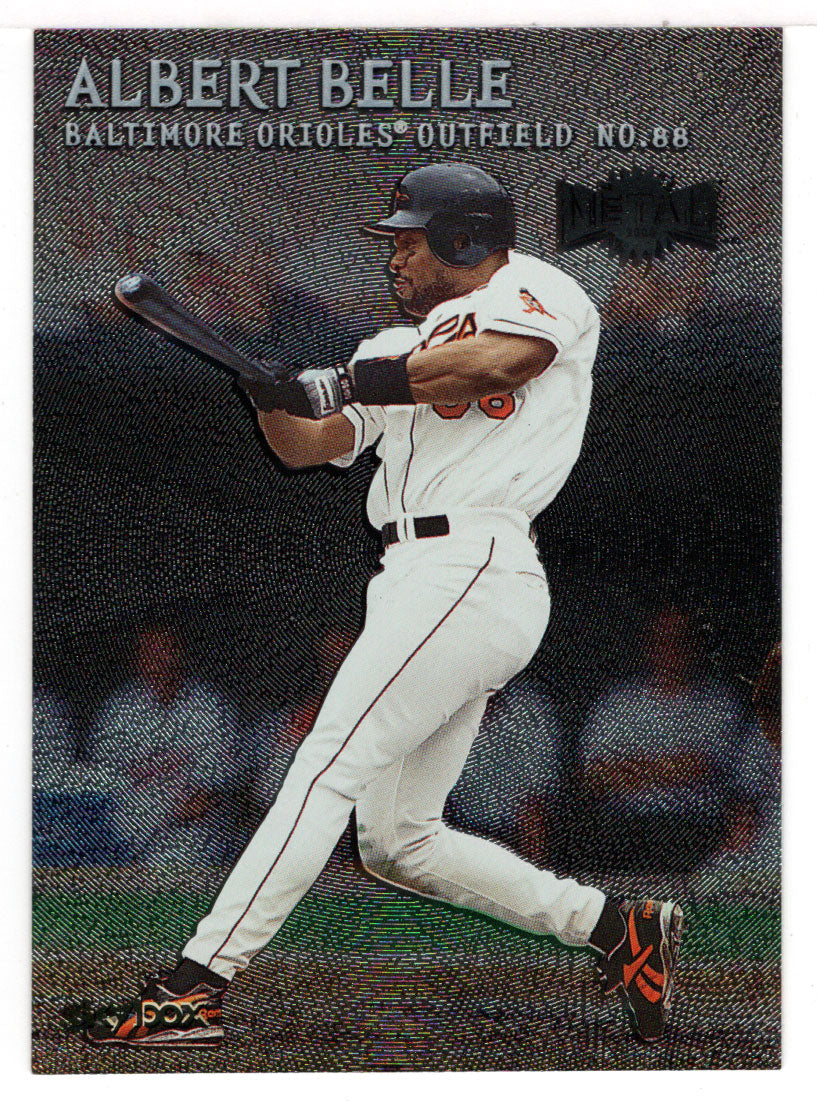 Albert Belle - Baltimore Orioles (MLB Baseball Card) 2000 Skybox Metal # 40 Mint