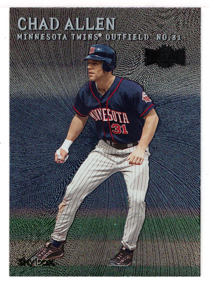 Chad Allen - Minnesota Twins (MLB Baseball Card) 2000 Skybox Metal # 71 Mint