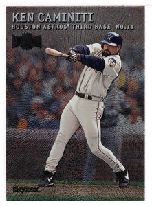 Ken Caminiti - Houston Astros (MLB Baseball Card) 2000 Skybox Metal # 192 Mint