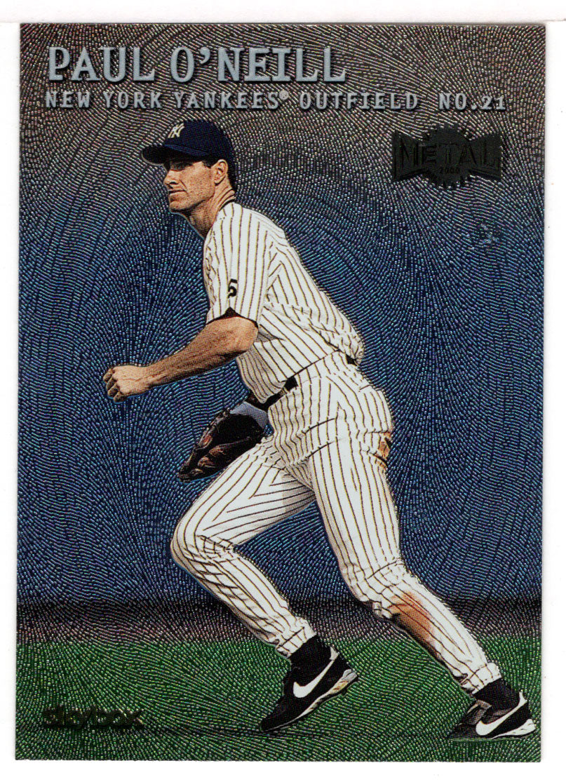 Paul O'Neill - New York Yankees (MLB Baseball Card) 2000 Skybox Metal # 196 Mint