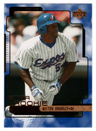 Milton Bradley - Montreal Expos - Star Rookies (MLB Baseball Card) 2000 Upper Deck # 282 Mint