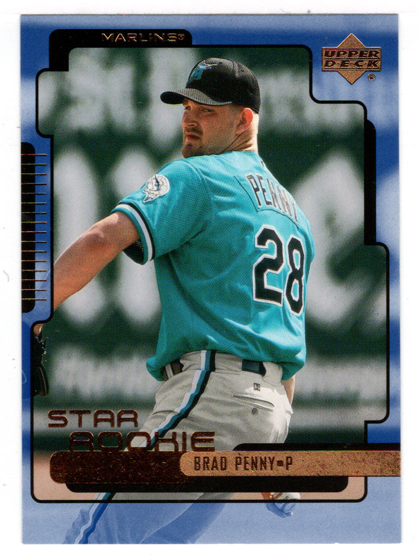 Brad Penny - Florida Marlins - Star Rookies (MLB Baseball Card) 2000 Upper Deck # 283 Mint