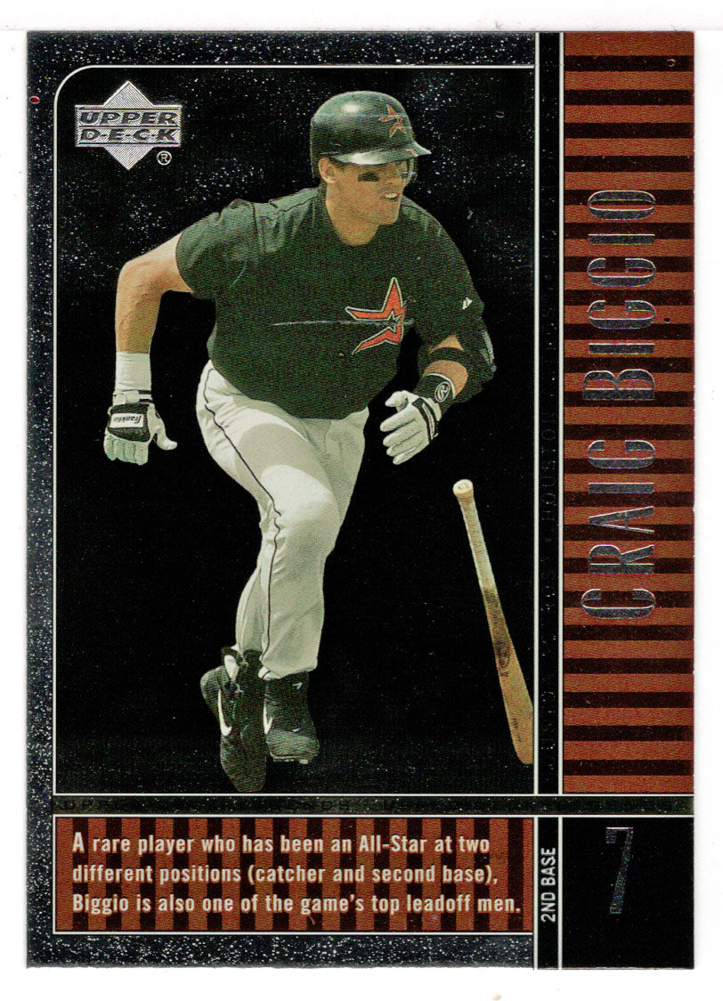 Craig Biggio - Houston Astros (MLB Baseball Card) 2000 Upper Deck Legends # 4 Mint