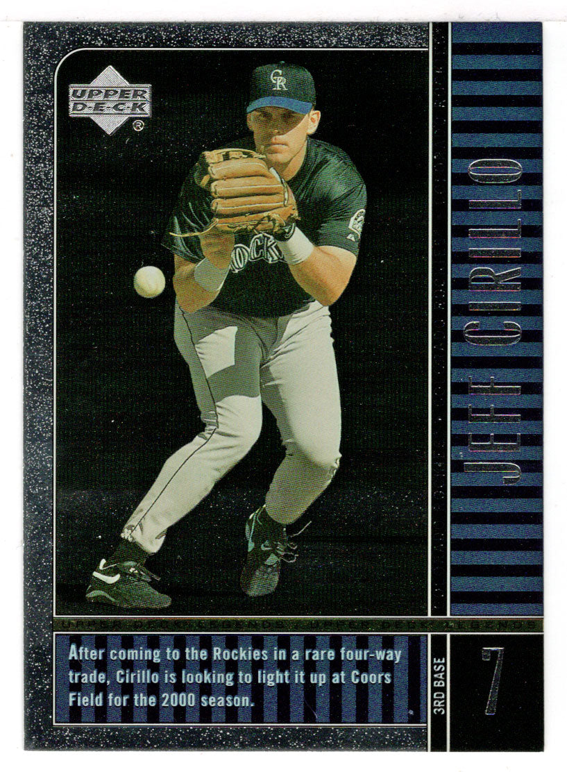 Jeff Cirillo - Colorado Rockies (MLB Baseball Card) 2000 Upper Deck Legends # 74 Mint