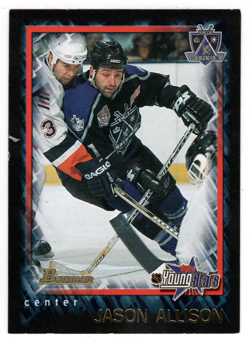 Jason Allison - Los Angeles Kings (NHL Hockey Card) 2001-02 Bowman Youngstars # 8 Mint