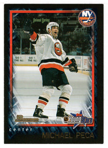 Michael Peca - New York Islanders (NHL Hockey Card) 2001-02 Bowman Youngstars # 28 Mint