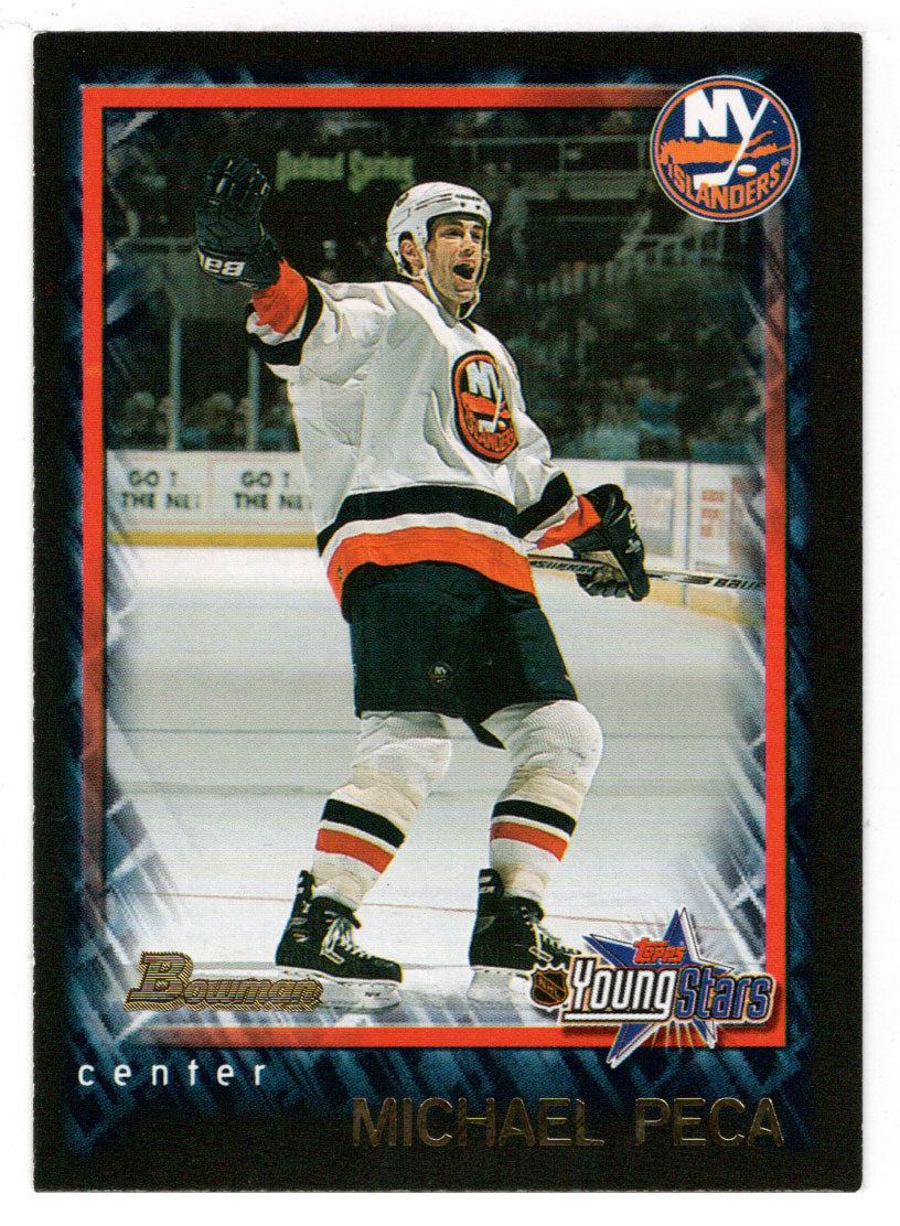 Michael Peca - New York Islanders (NHL Hockey Card) 2001-02 Bowman Youngstars # 28 Mint