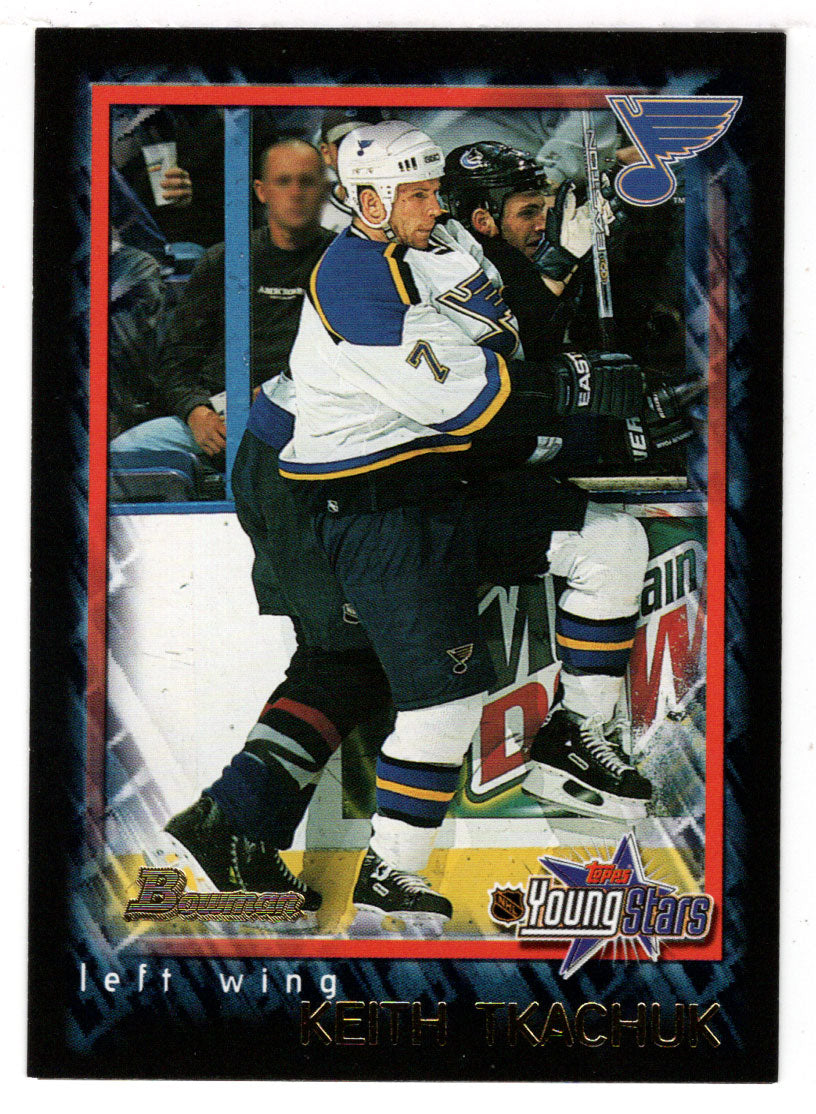 Keith Tkachuk - St. Louis Blues (NHL Hockey Card) 2001-02 Bowman Youngstars # 37 Mint